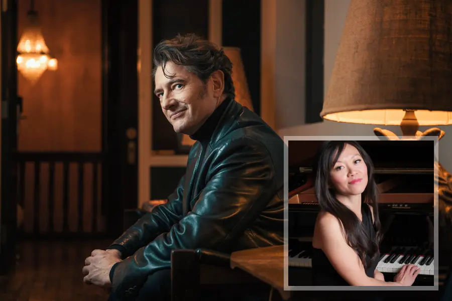 Brett Polegato and Sarah Ho
